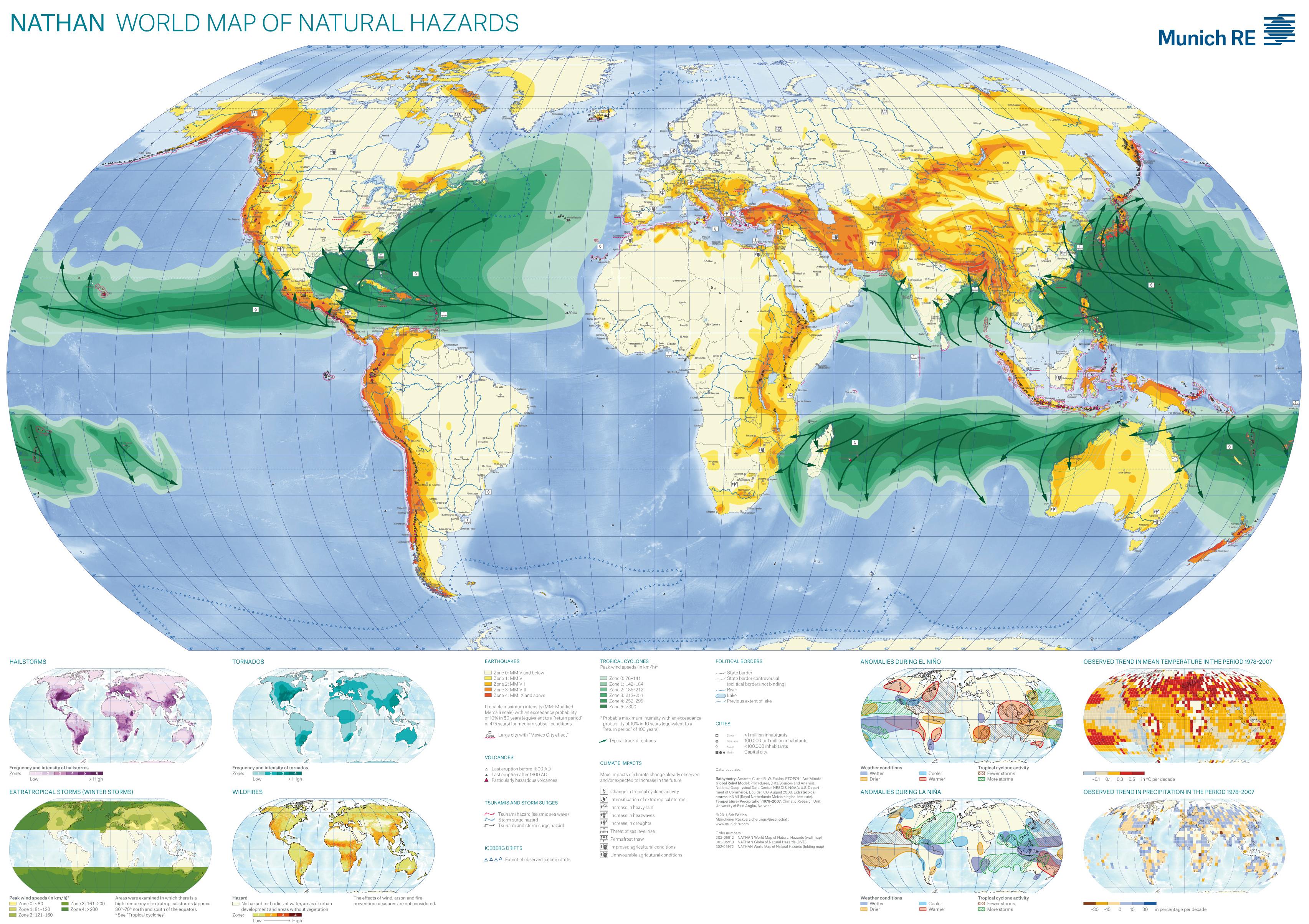 MAP - World Map of Natural Hazards (Munic RE, 2011).jpg